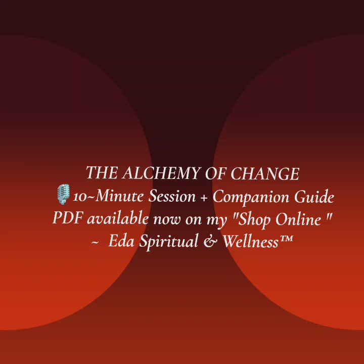 The Alchemy of Change — 10-Minute Spiritual Facilitation Audio + Companion Guide PDF